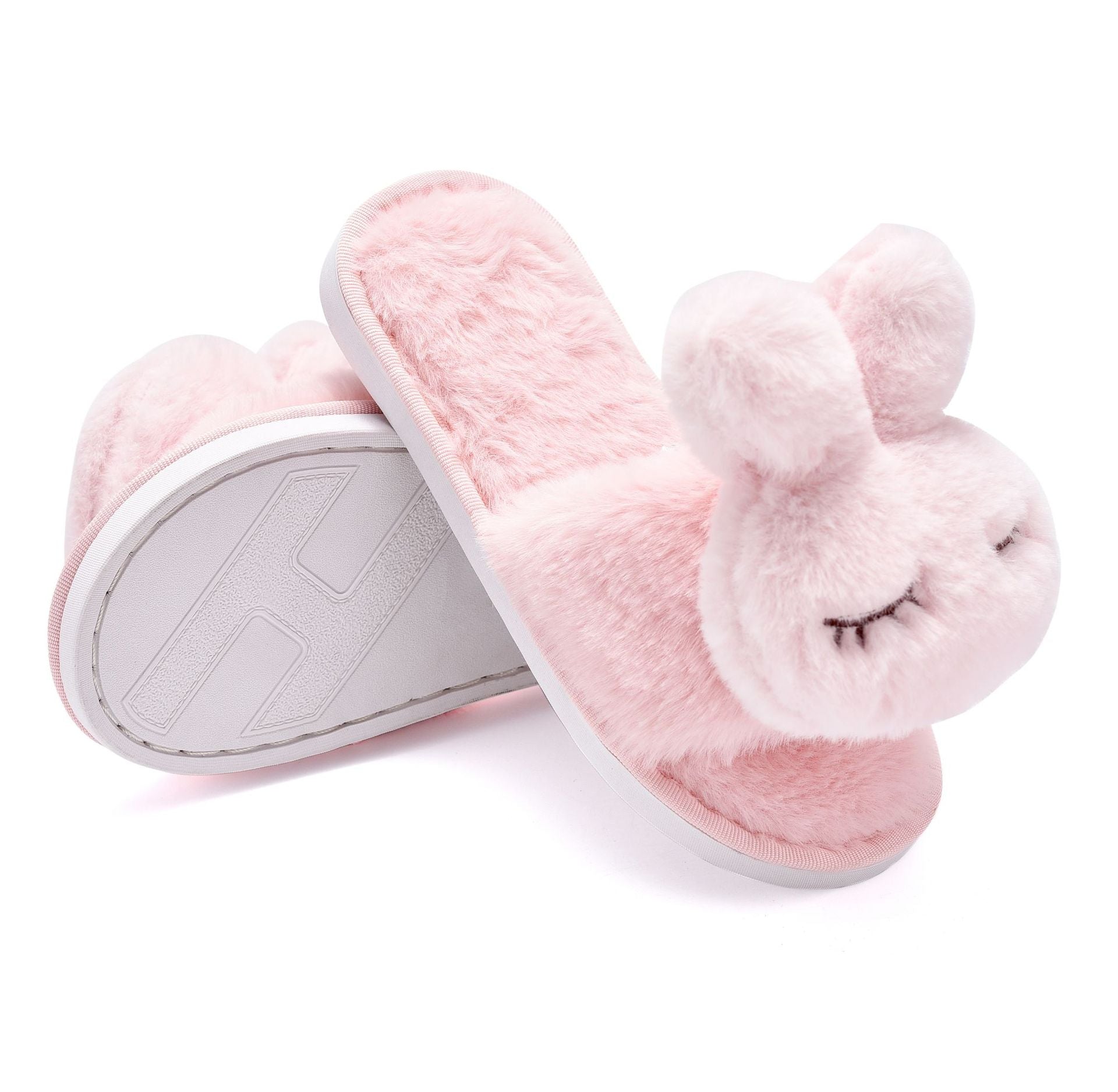 Plush Slippers Parent-child Cute Cartoon Rabbit