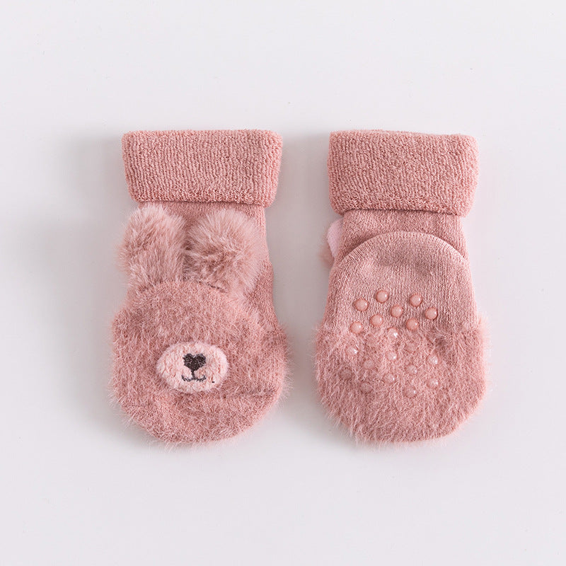 Fashion Children's Terry Winter Thickened Baby Board Socks