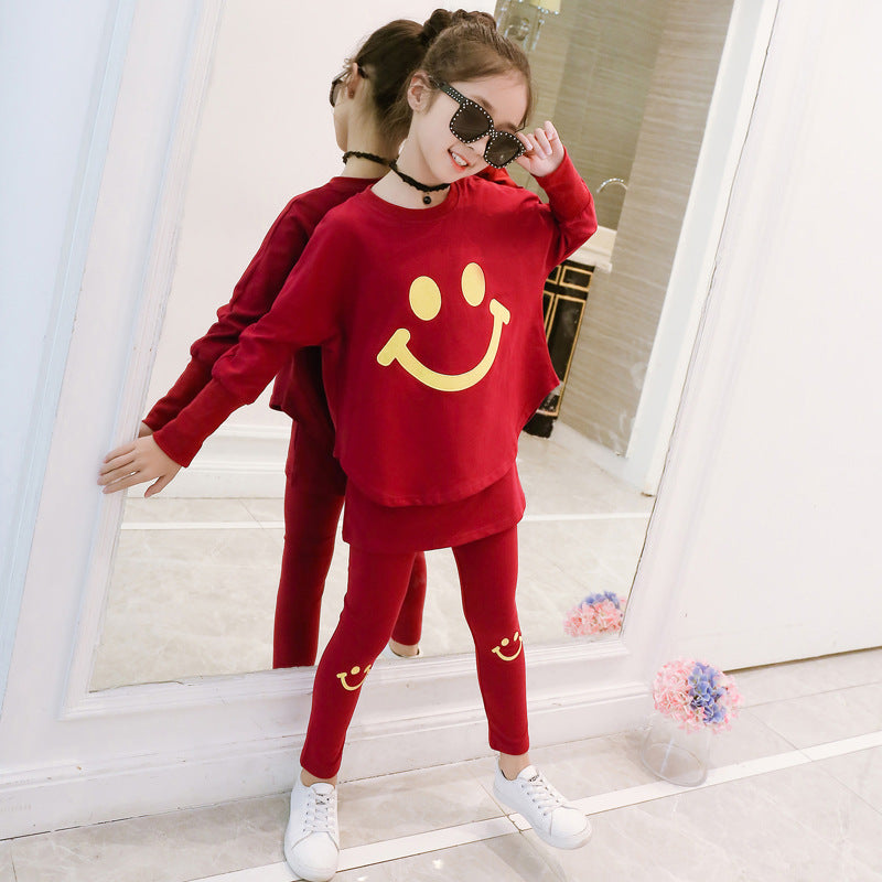 Children's Clothes And Girls' Fashionable Suits Spring And Autumn