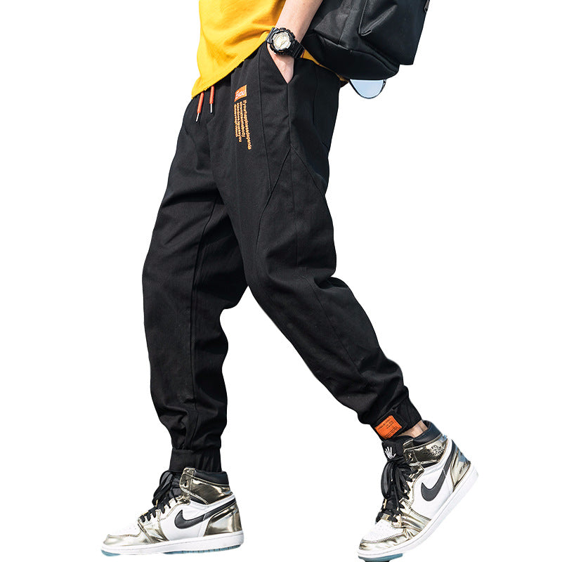 Men's All-match Cotton Sports Trousers Overalls