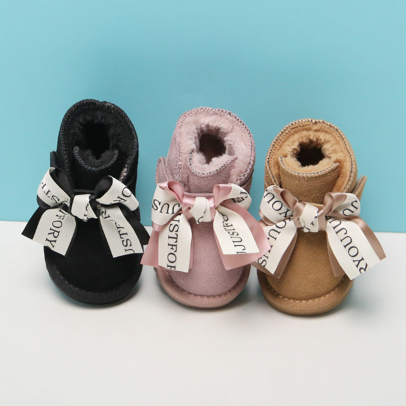 Winter 1 To 2 Years Old Baby Girls Girls Cotton Baby Children's Shoes