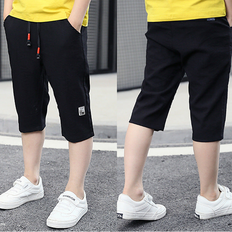 Summer Thin Childrens Short Pants Five Point Pants Casual
