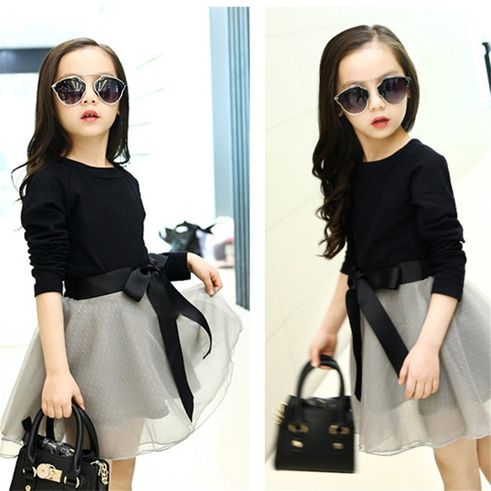 Spring Style Korean Style Personalized Fashion Gauze Skirt Suit Two-piece Suit