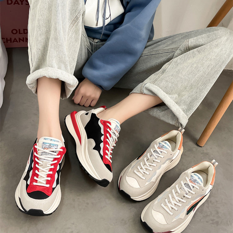 New All-match Casual Waffle Women's Shoes
