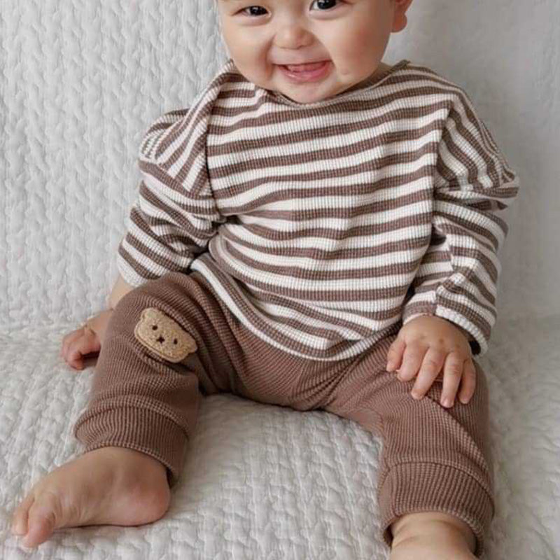 Cute And Comfortable Striped Top For Babies