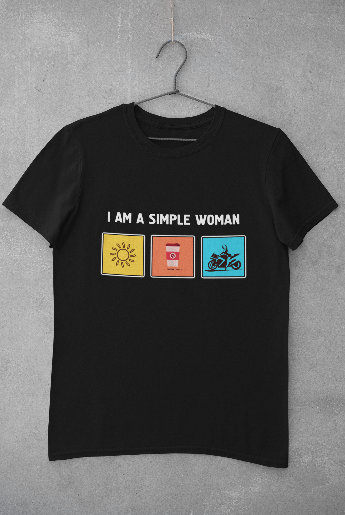 Women's T-shirt (i am a simple woman)