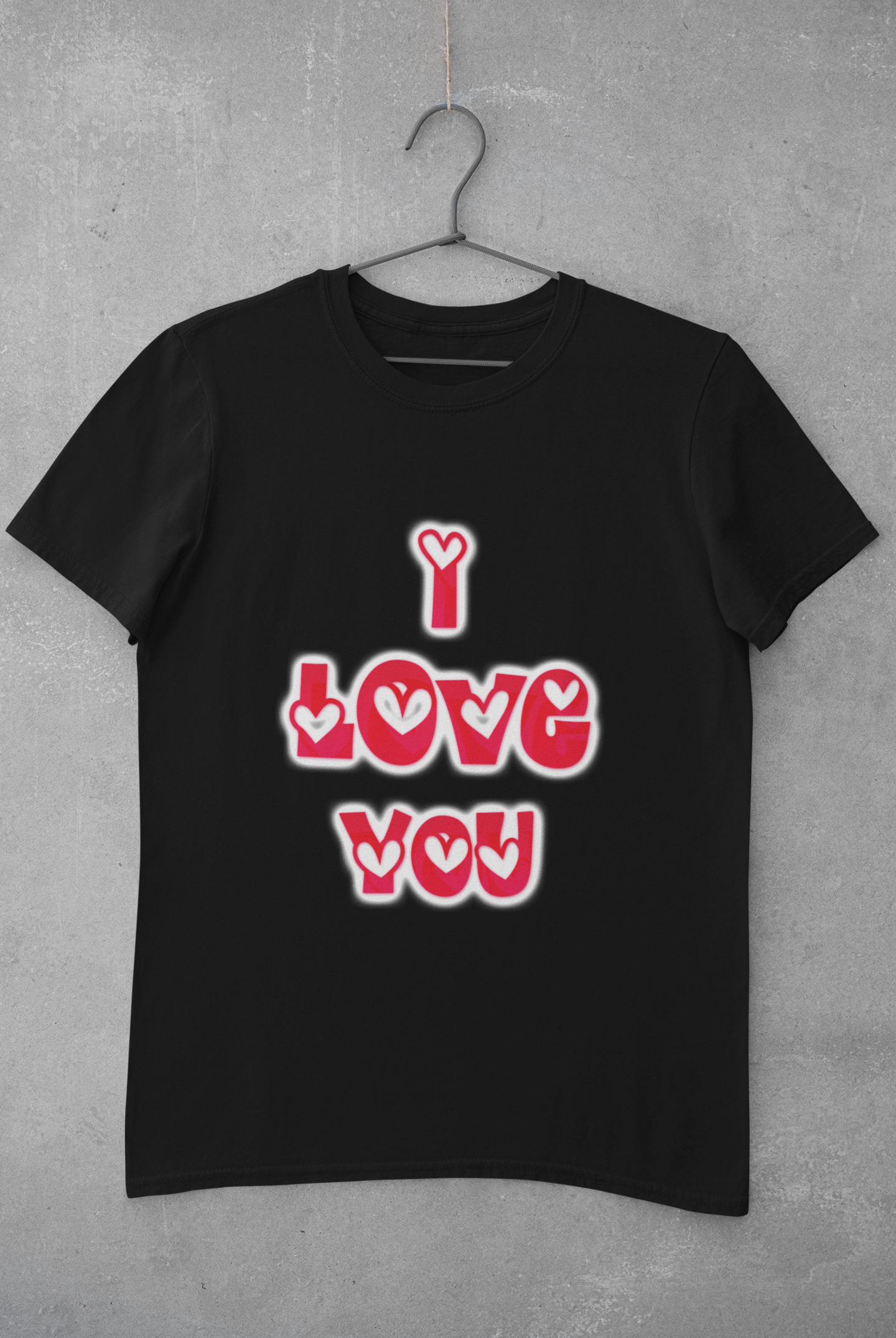 Women's T-shirt (I love you)