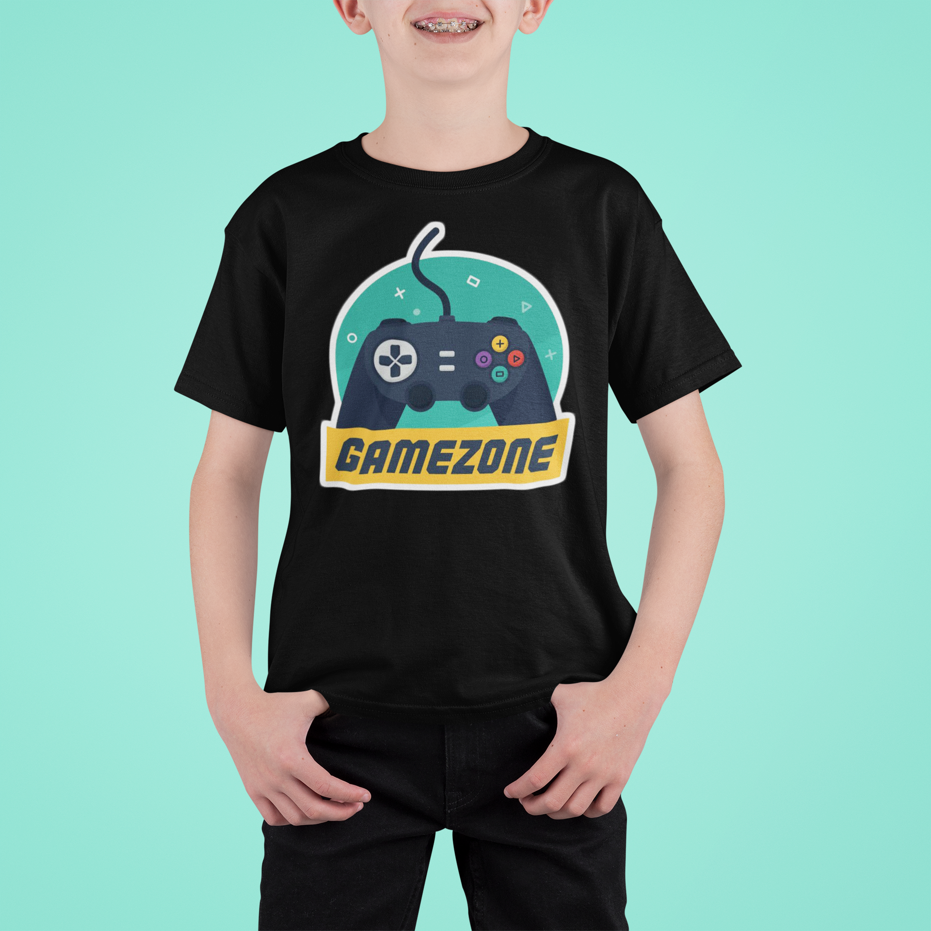 Boy's T-Shirt (game zone )