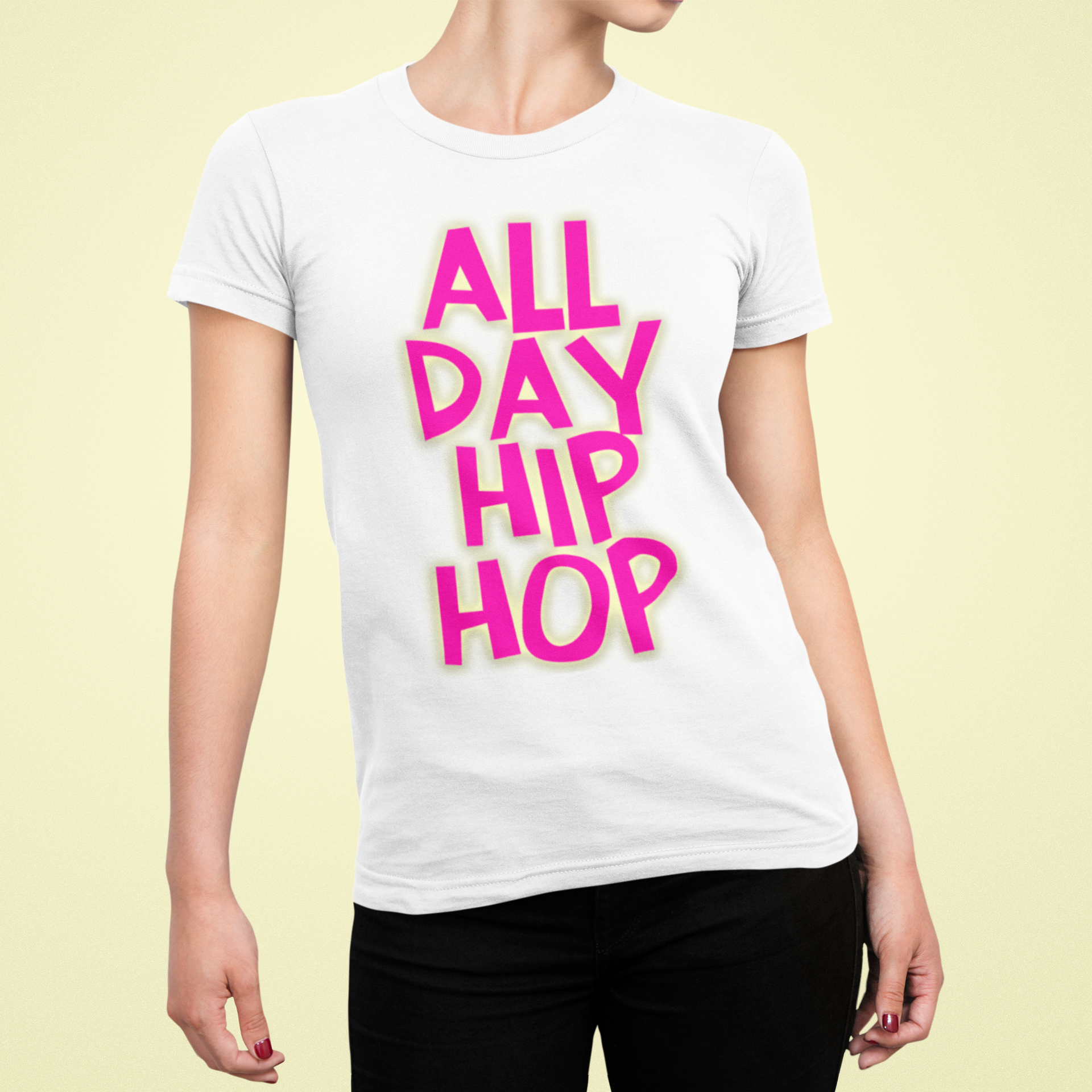 Women's T-shirt all day hip hop